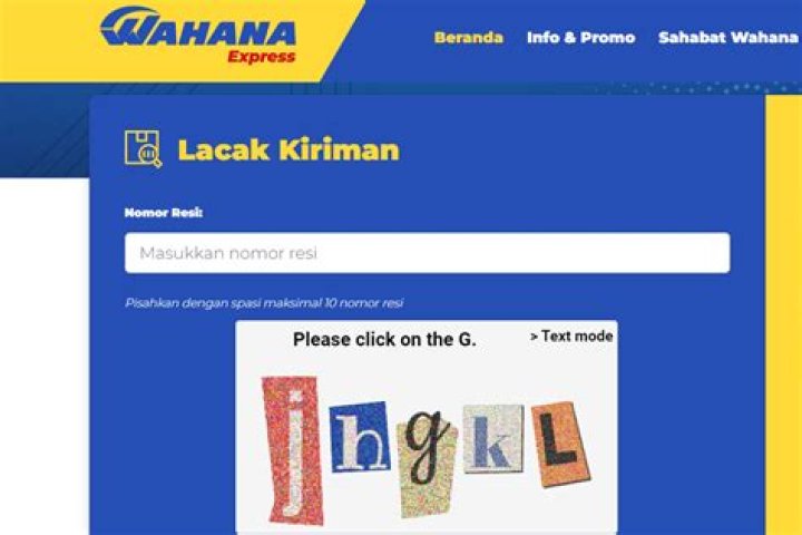 Cara Mudah Cek Resi Wahana Express lewat Website dan Aplikasi