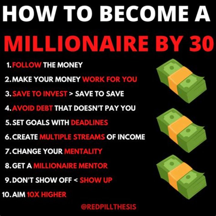 How to become rich and how to become a millionaire