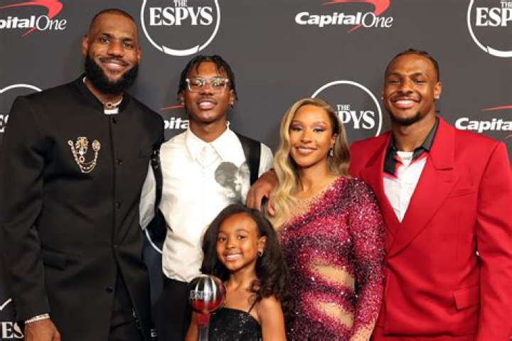 LeBron James’s beautiful Wife, Children, and Family Tree.