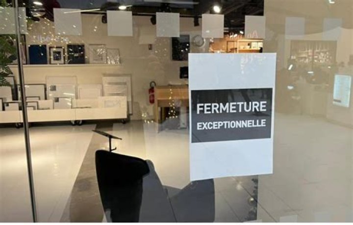 Modèle affiche fermeture exceptionnelle Word, GRATUIT