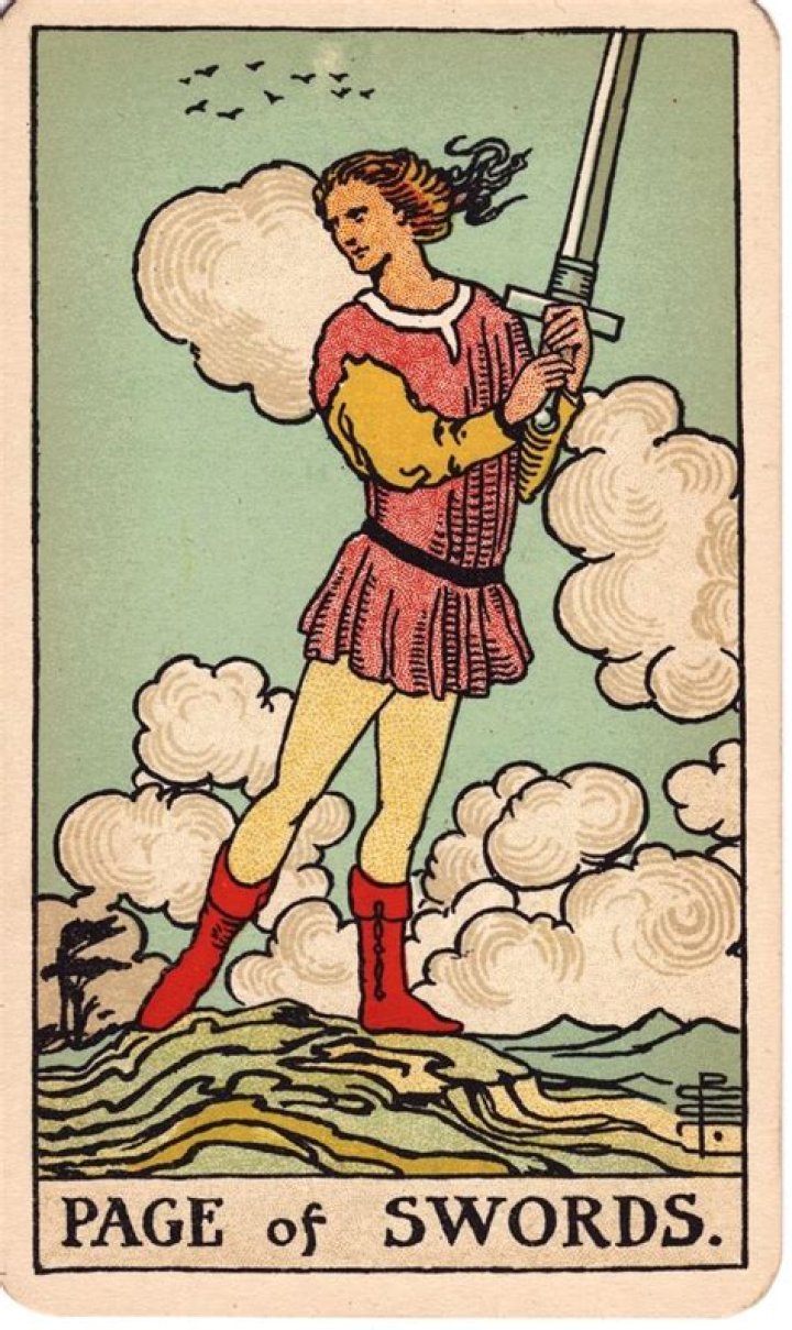 Page of Swords Tarot Card Meaning