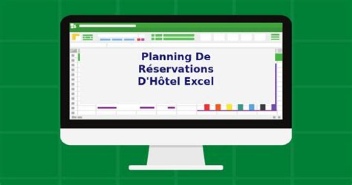 Planning réservation chambre d’hôte Excel : idéal & gratuit
