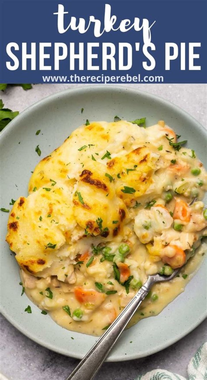 Thanksgiving Leftovers? Try This Turkey Shepherd's Pie Recipe