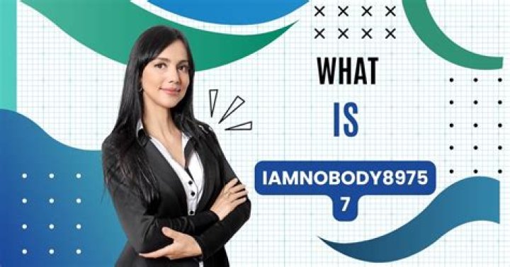 What is iamnobody89757 and what does it involve?